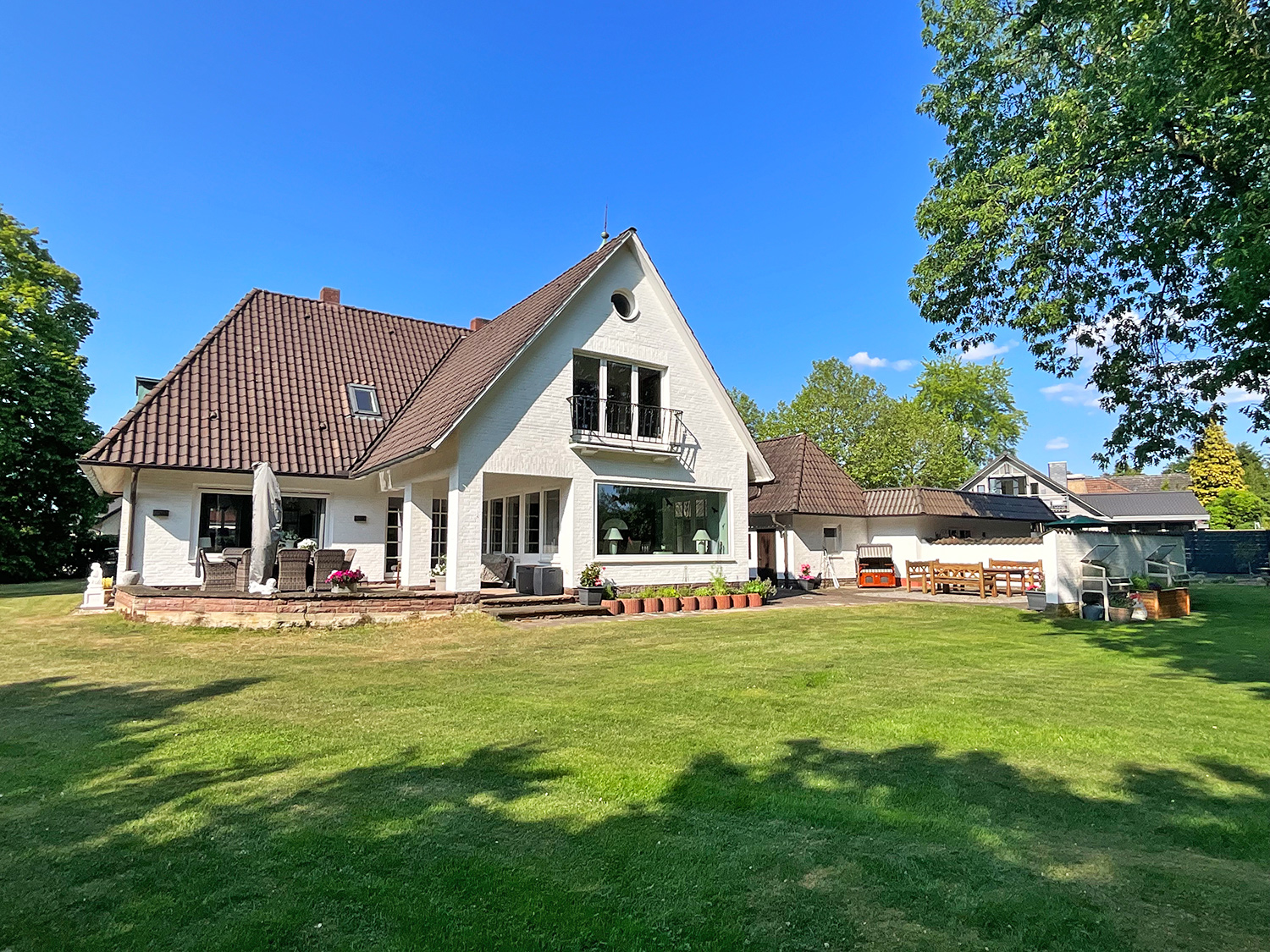 Ferienwohnung Kleine Villa Marleen Südansicht
